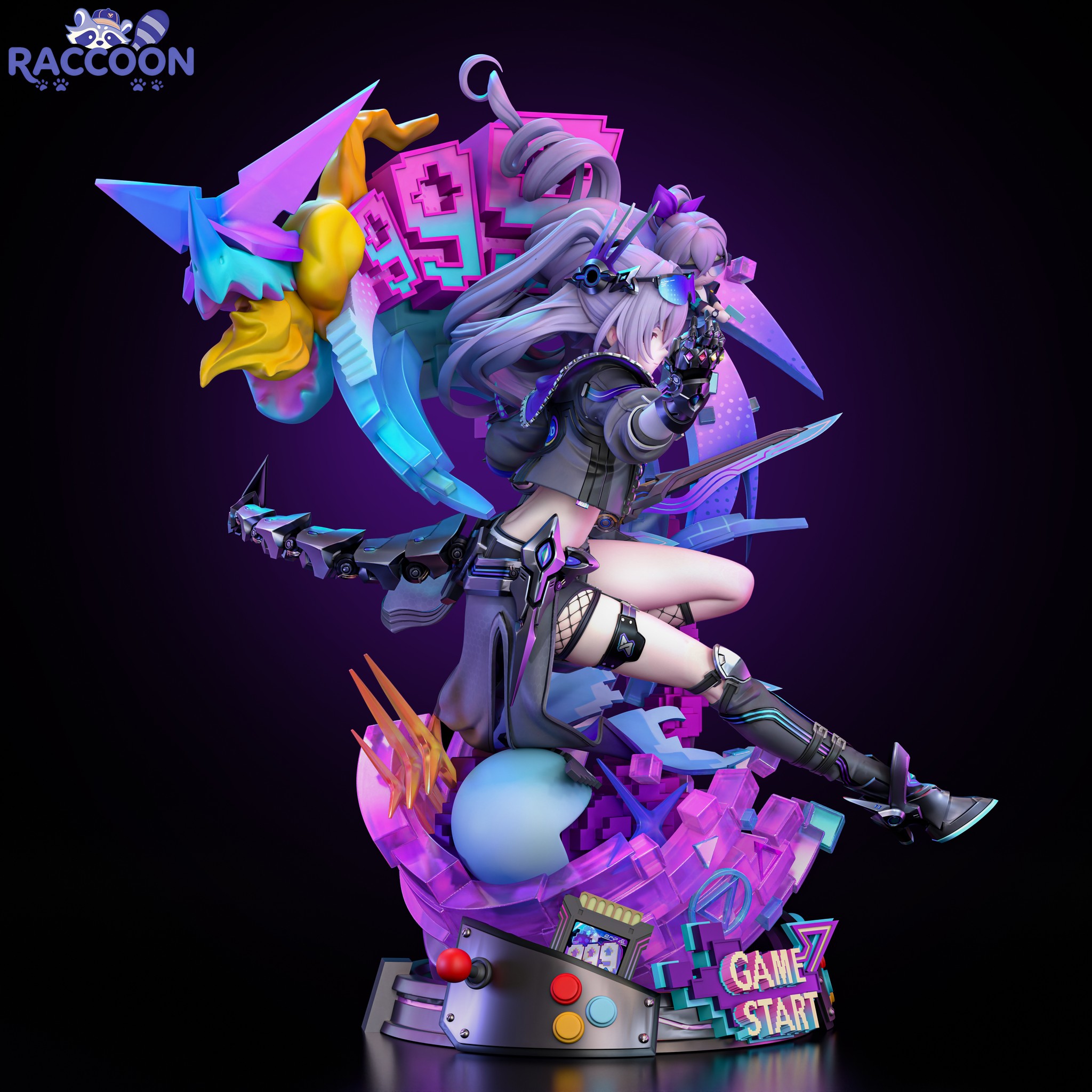 Raccoon Studio - Silver Wolf - Image 2