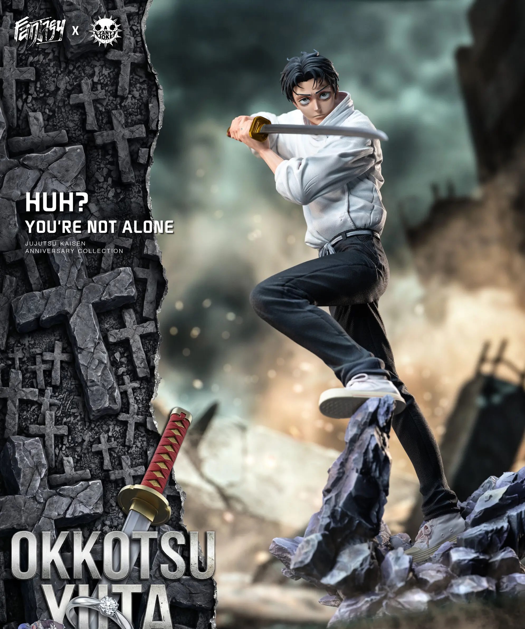 ZanyJoke Studio X FANTASY Studio - Culling Game Arc Yuta Okkotsu Dramatic Standing Pose Jujutsu Kaisen - Image 10