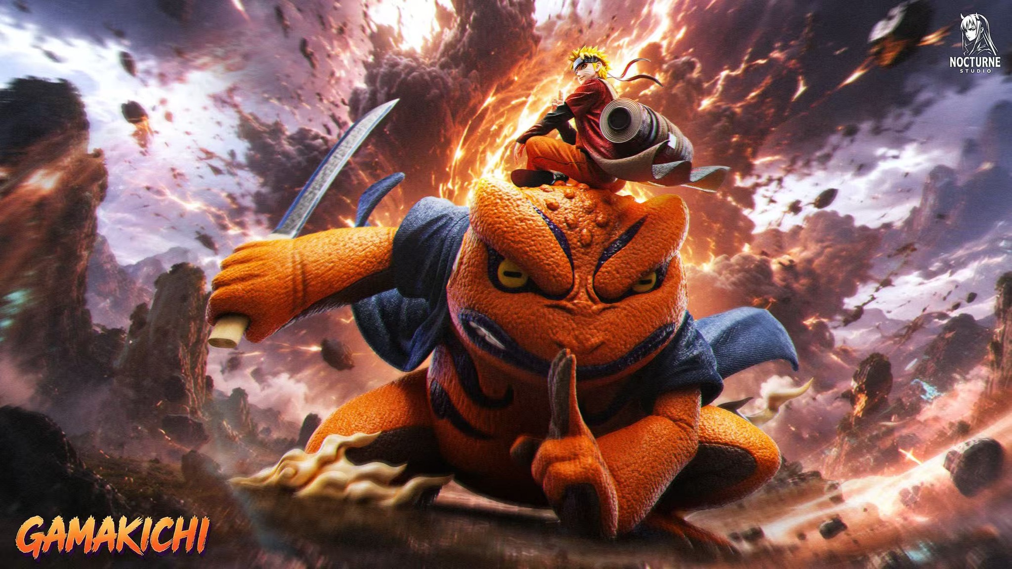 Nocturne Studio x ICE Studio- Naruto Gamakichi - Image 10