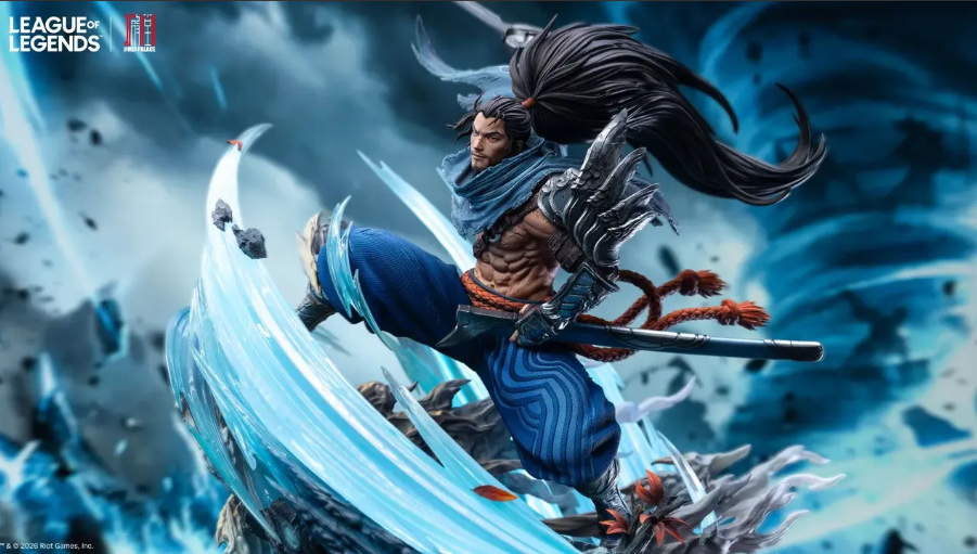 JIMEI PALACE Studio - League of Legends Yasuo The Unforgiven Scale Statue (Licensed) - Image 3