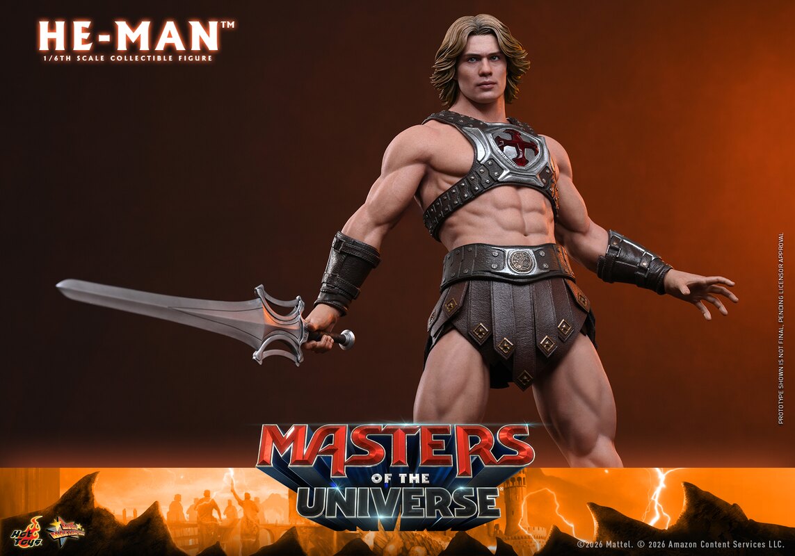 Hottoys - Masters of the Universe He-Man 1/6th scale Collectible Figure MMS888 (Licensed) - Image 4