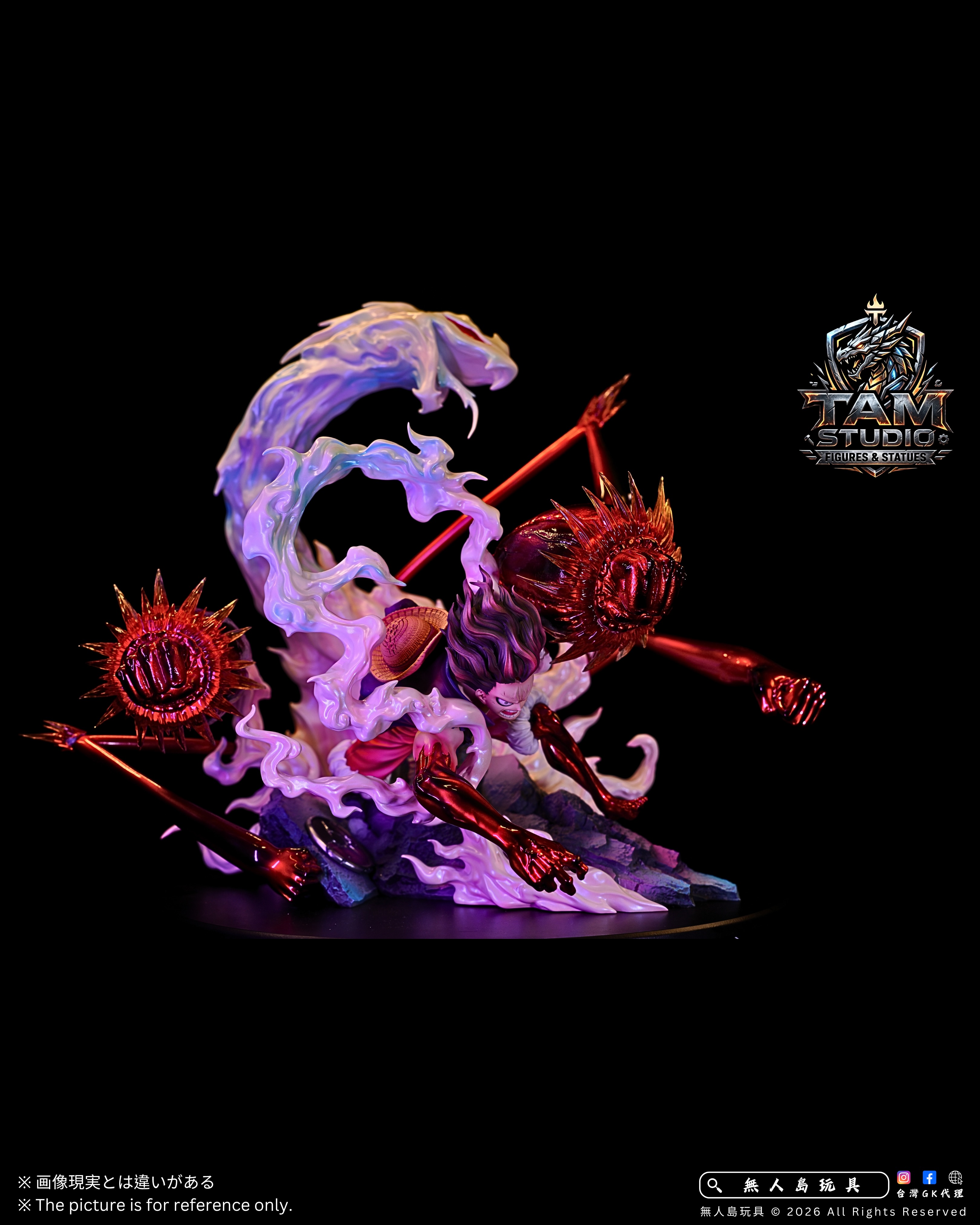 TAM Studio - Luffy Gear 4 Snakeman One Piece - Image 4