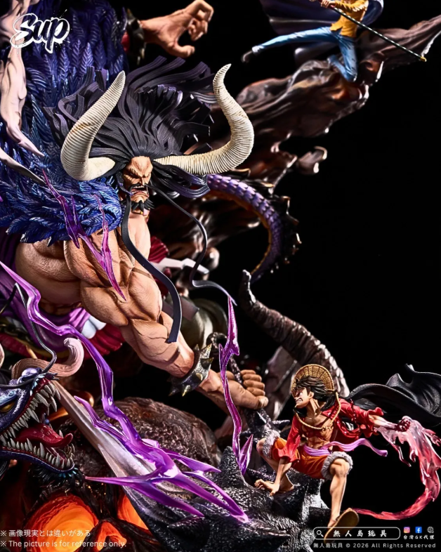 Sup Studio - Kaidou X Three Captains One Piece - Image 2