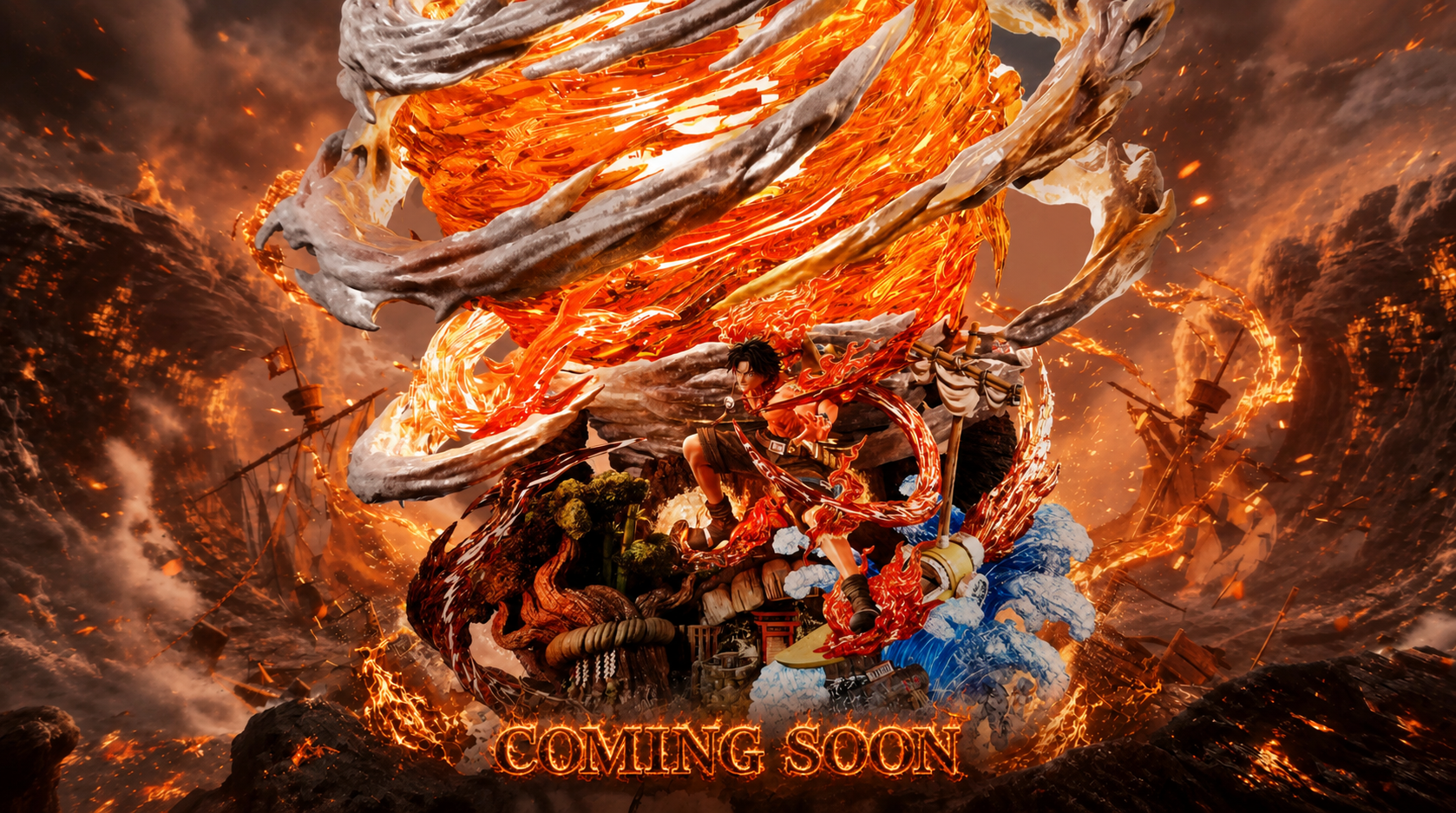 Seven Studio - Flame Emperor Ace One Piece