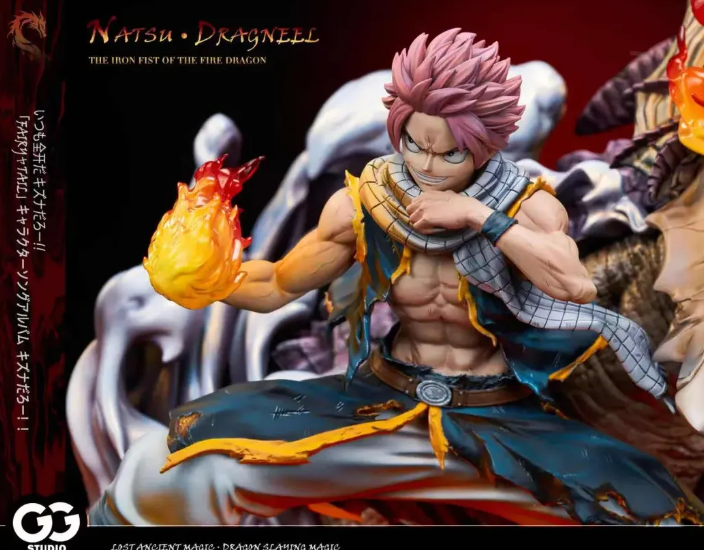 GuGu Studio - Anime Male Protagonist Statue 01 Natsu Dragneel Fairy Tail - Image 2