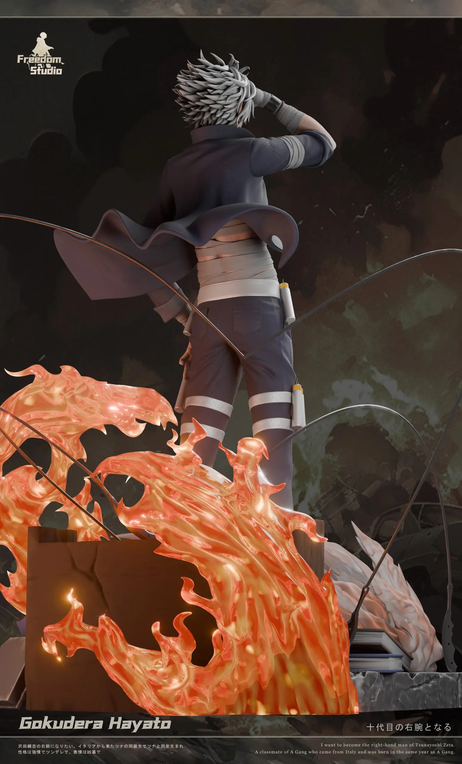 Freedom Studio - Katekyo Hitman Reborn Gokudera Hayato - Image 3