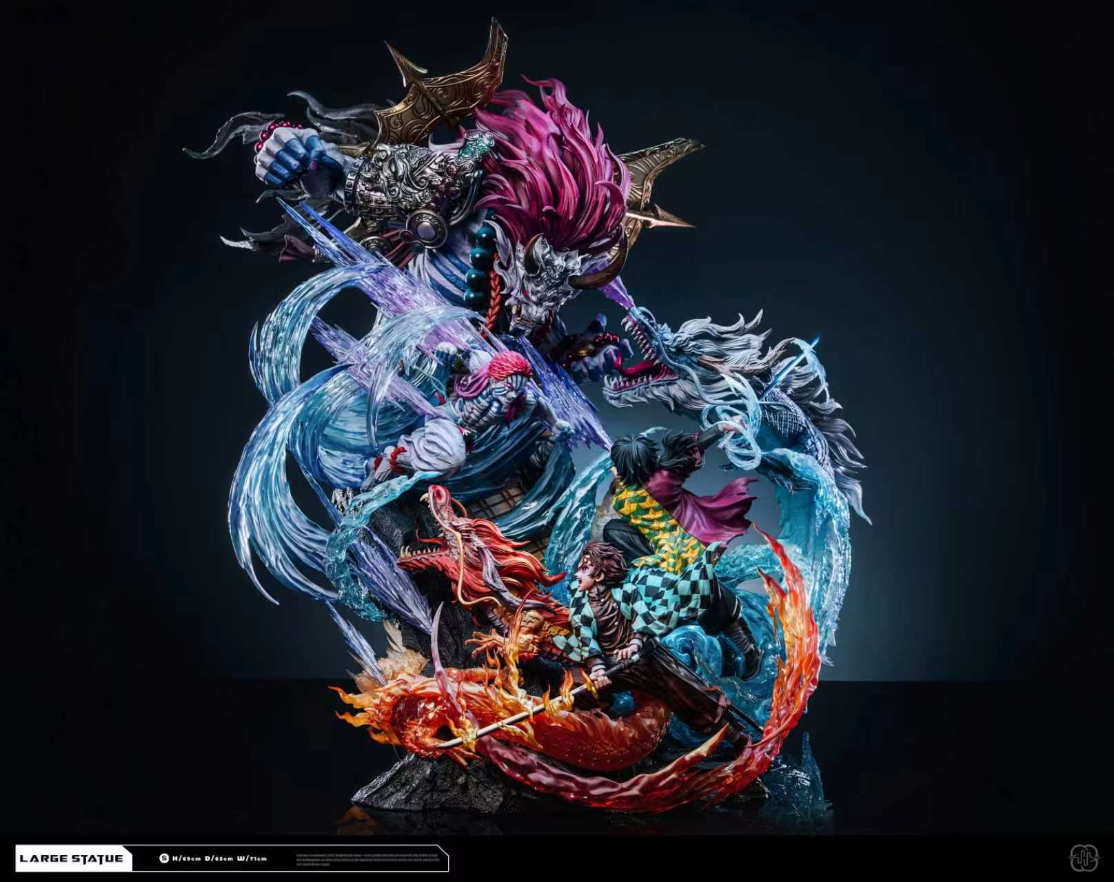 Hertz Studio - Tanjiro Kamado X Akaza Demon Slayer