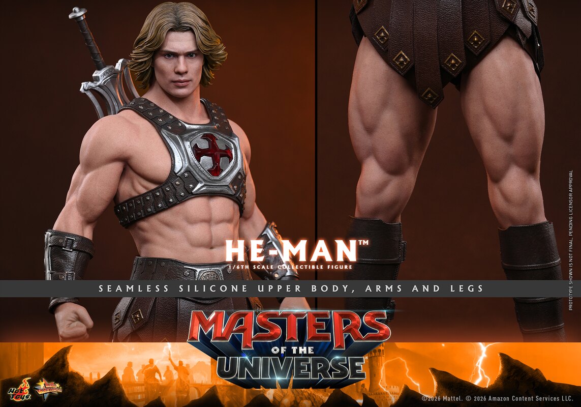 Hottoys - Masters of the Universe He-Man 1/6th scale Collectible Figure MMS888 (Licensed) - Image 20
