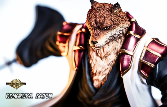 IW Studio- Bleach GK Collector's Statue Captain Series 13 Komamura Sajin - Image 6