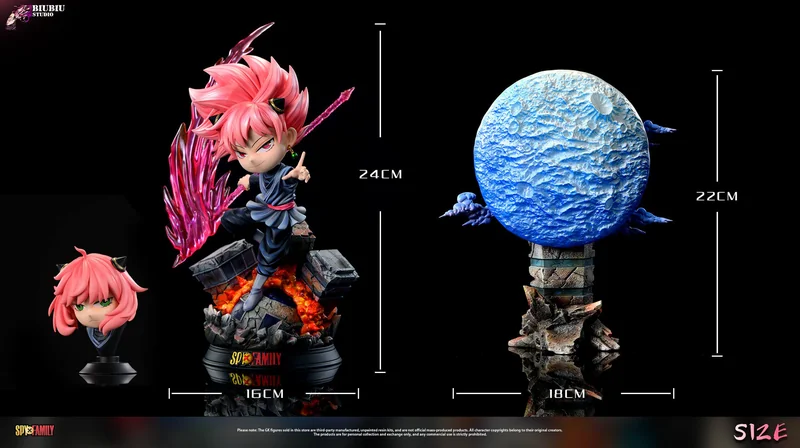 Biubiu Studio - Anya Cosplay Dragon Ball Goku Black Spy x Family - Image 5