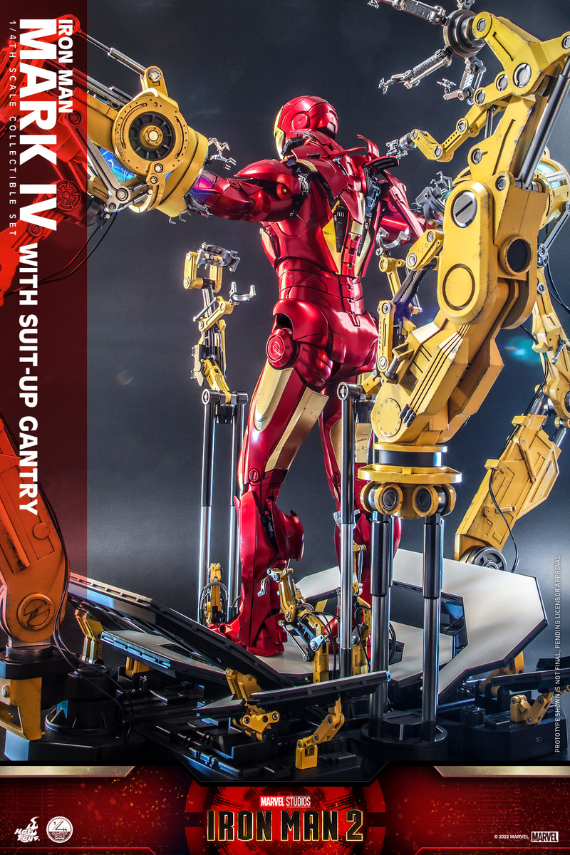 Hot Toys - Iron Man Mark IV with Suit-Up Gantry - Image 14