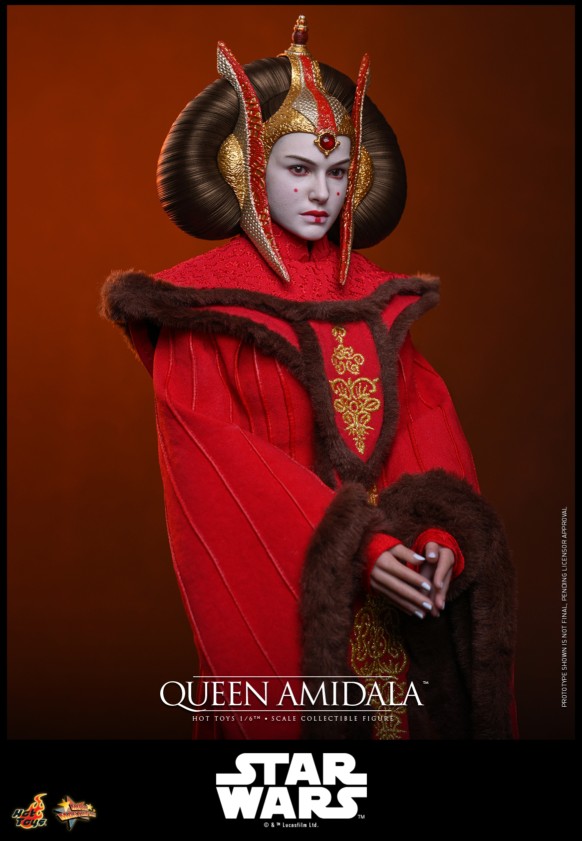 Hottoys - Star Wars: The Phantom Menace Queen Amidala 1/6th scale Collectible Figure MMS883 (Licensed) - Image 2