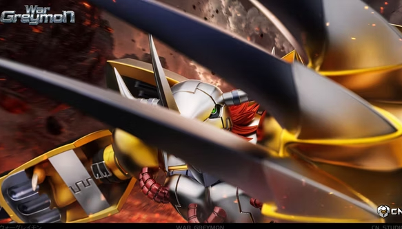 Crazy Nest Studio - War Greymon Clash with the Four Dark Masters! Digimon - Image 2