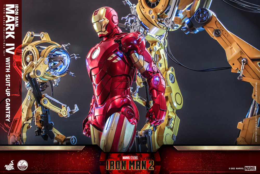 Hot Toys - Iron Man Mark IV with Suit-Up Gantry - Image 9