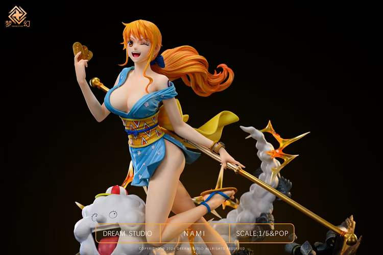 Dream Studio - One Piece Nami Japanese style light statue first - Image 5