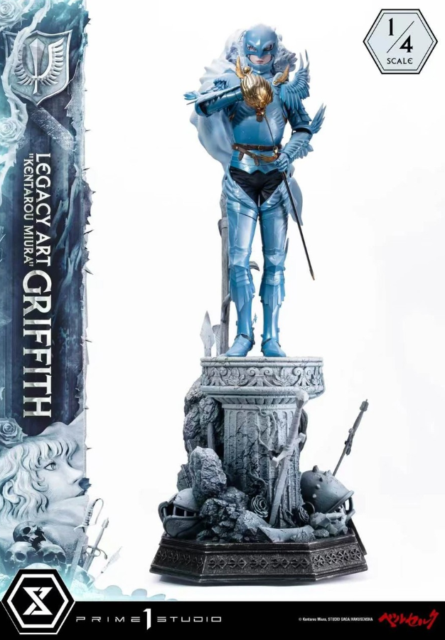 Prime 1 Studio - Legacy Art "Kentarou Miura" Berserk Griffith 1/4 Scale (Licensed) - Image 4