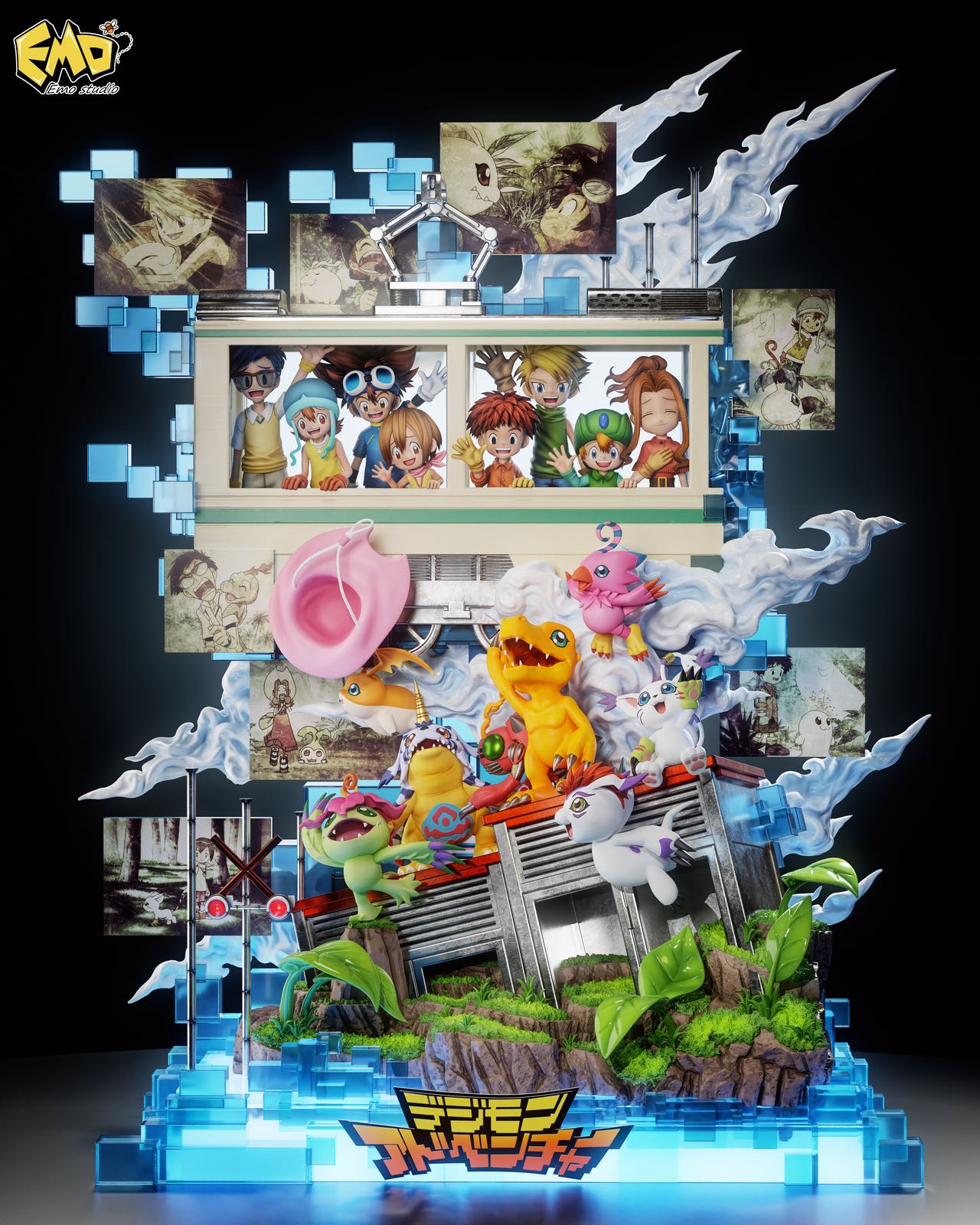 Emo Studio - Graduation Model #7 Digimon Adventure Digimon