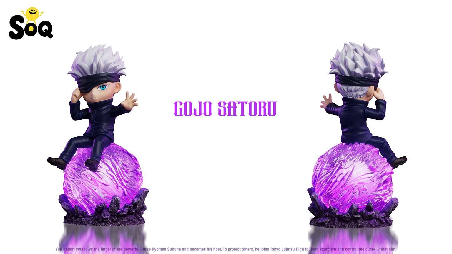 SOQ Studio - Satoru Gojo Chibi Figure Jujutsu Kaisen - Image 4