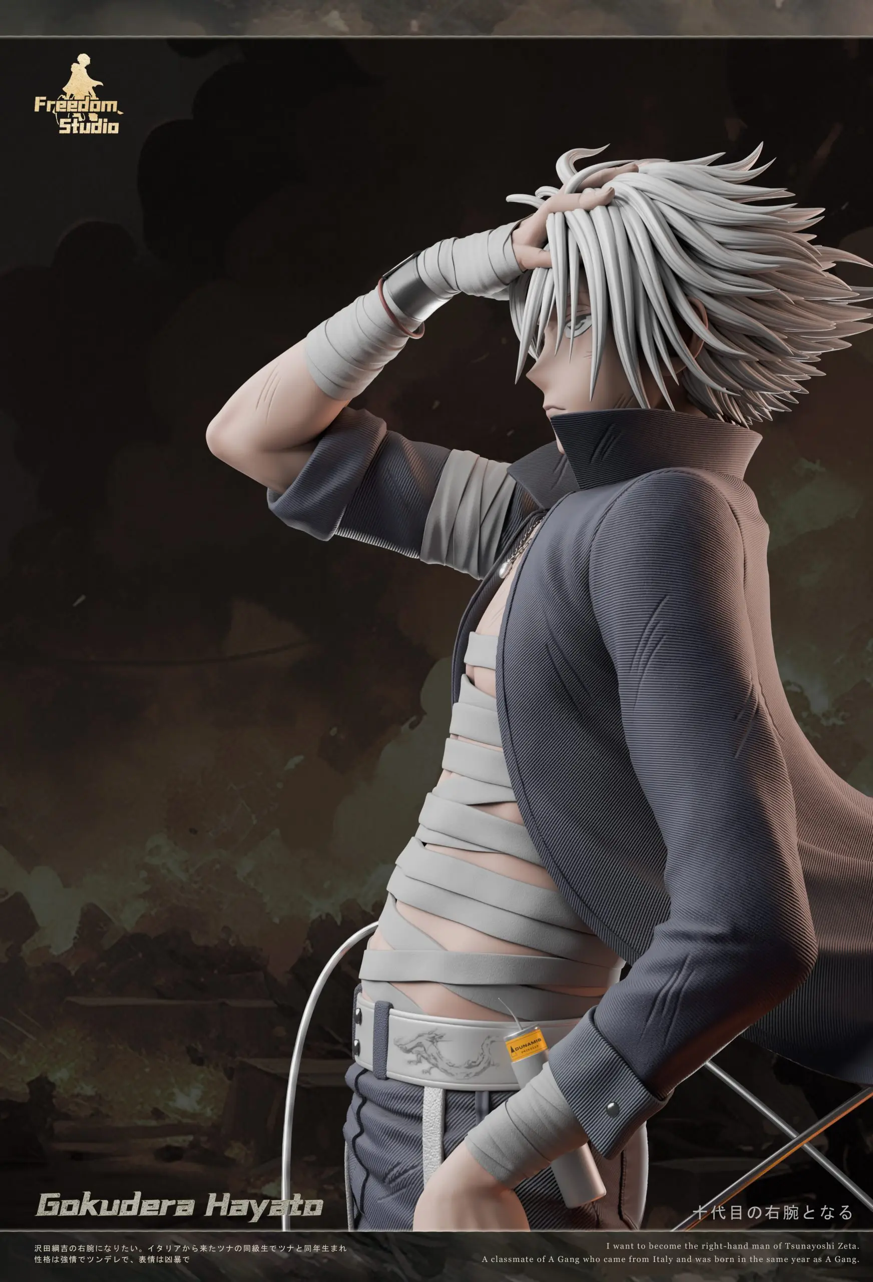 Freedom Studio - Katekyo Hitman Reborn Gokudera Hayato - Image 5