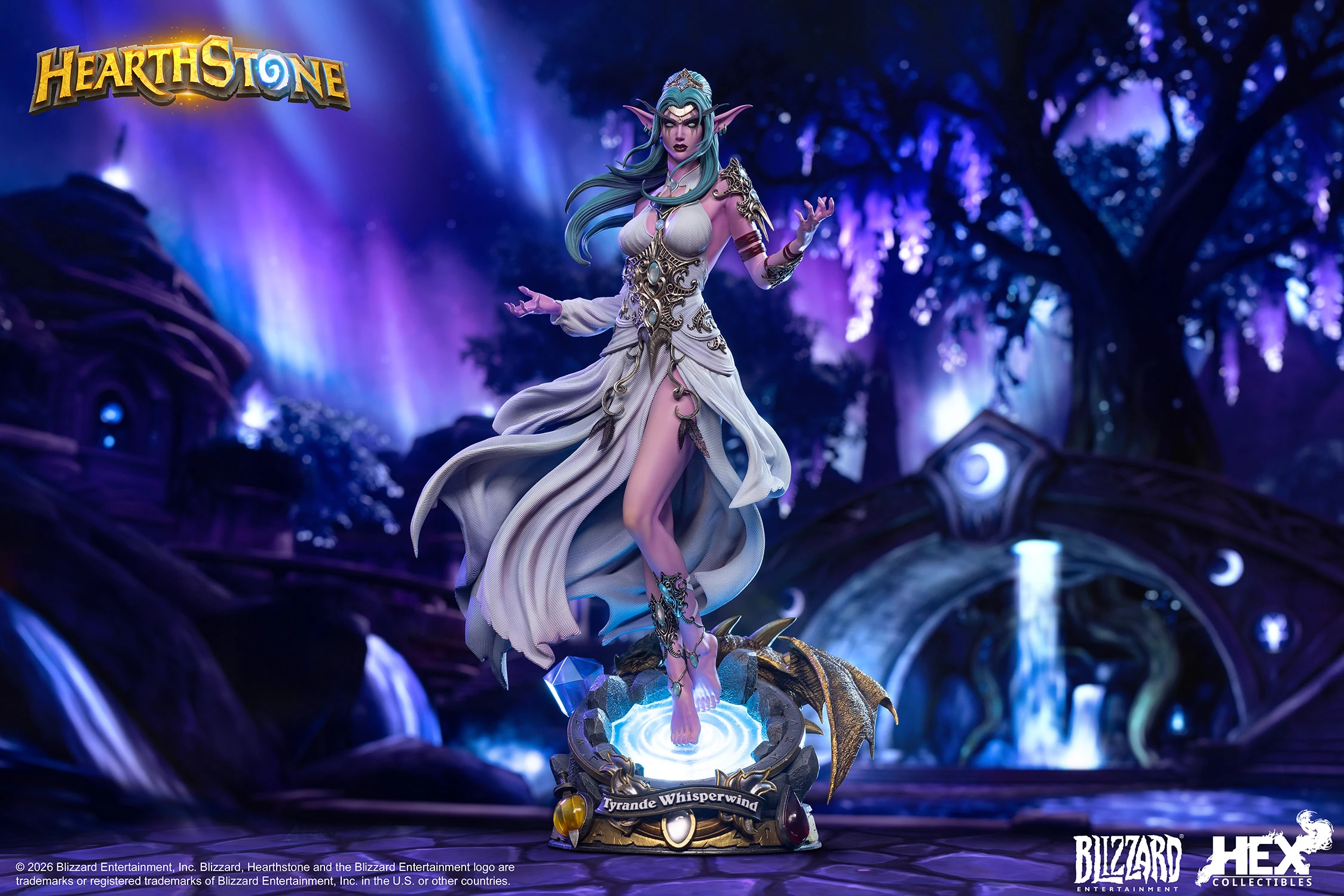 Blizzard Entertainment - Hearthstone Tyrande Whisperwind 1/6 Scale Statue HEXHS11 (Licensed)