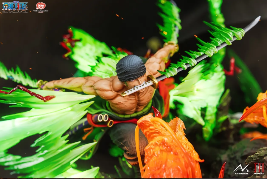ANIKINGDOM X JIMEI PALACE Studio - One Piece Roronoa Zoro VS King Statue (Licensed) - Image 7