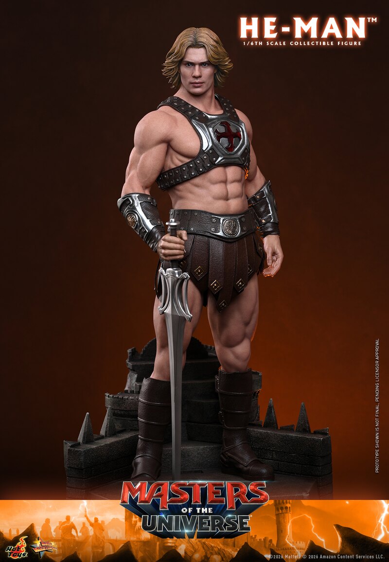Hottoys - Masters of the Universe He-Man 1/6th scale Collectible Figure MMS888 (Licensed) - Image 9