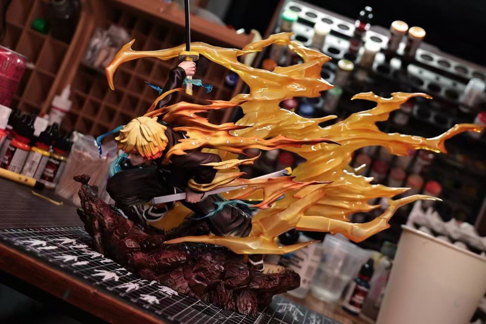 Lin Long Studio - Zenitsu Agatsuma Demon Slayer