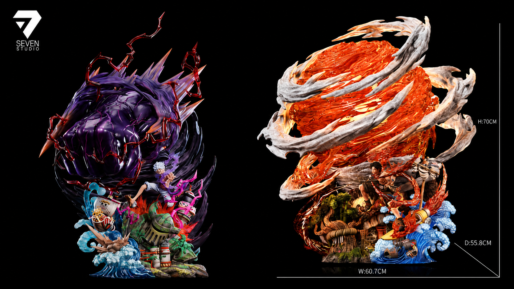 Seven Studio - Flame Emperor Ace One Piece - Image 3