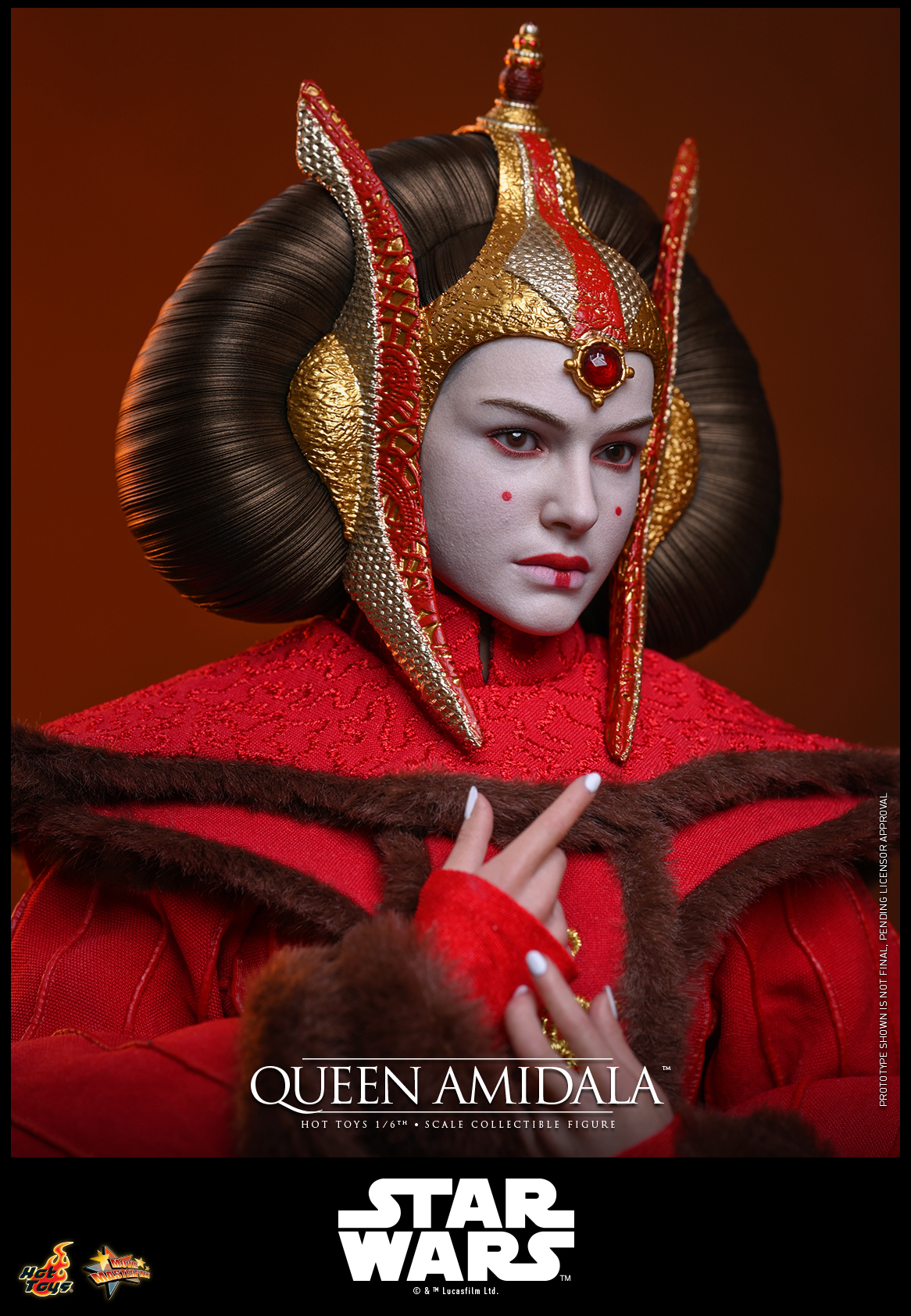 Hottoys - Star Wars: The Phantom Menace Queen Amidala 1/6th scale Collectible Figure MMS883 (Licensed) - Image 4