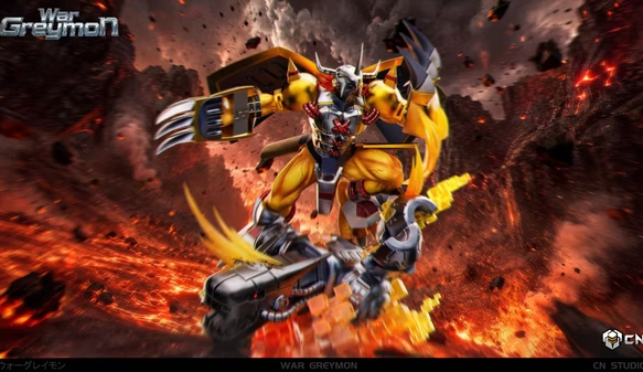 Crazy Nest Studio - War Greymon Clash with the Four Dark Masters! Digimon - Image 4
