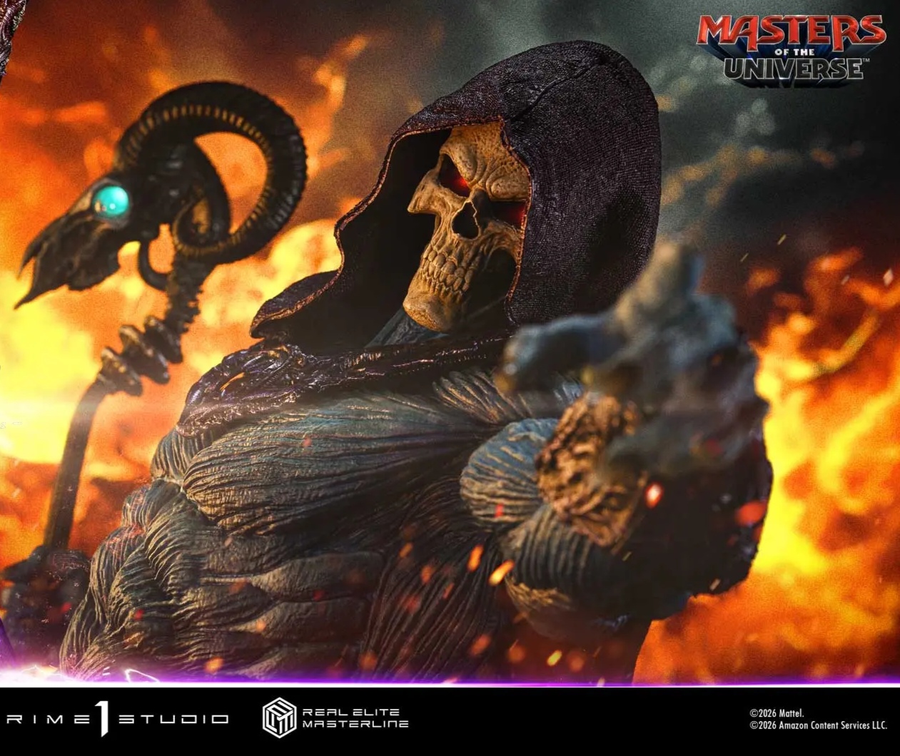 Prime 1 Studio - Real Elite Masterline Masters of the Universe (2026 Film) Skeletor  (Licensed) - Image 2