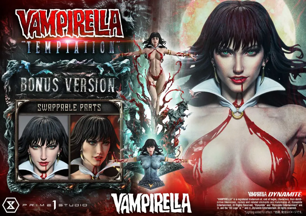 Prime 1 Studio - 1/3 Real Elite Masterline Vampirella Vampirella "Temptation"  (Licensed) - Image 2