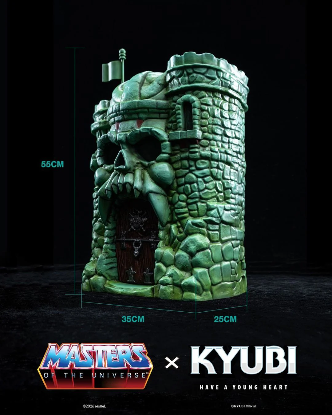 KYUBI Studio - Masters of the Universe: Castle Grayskull Collectible Charging Statue (Licensed) - Image 9