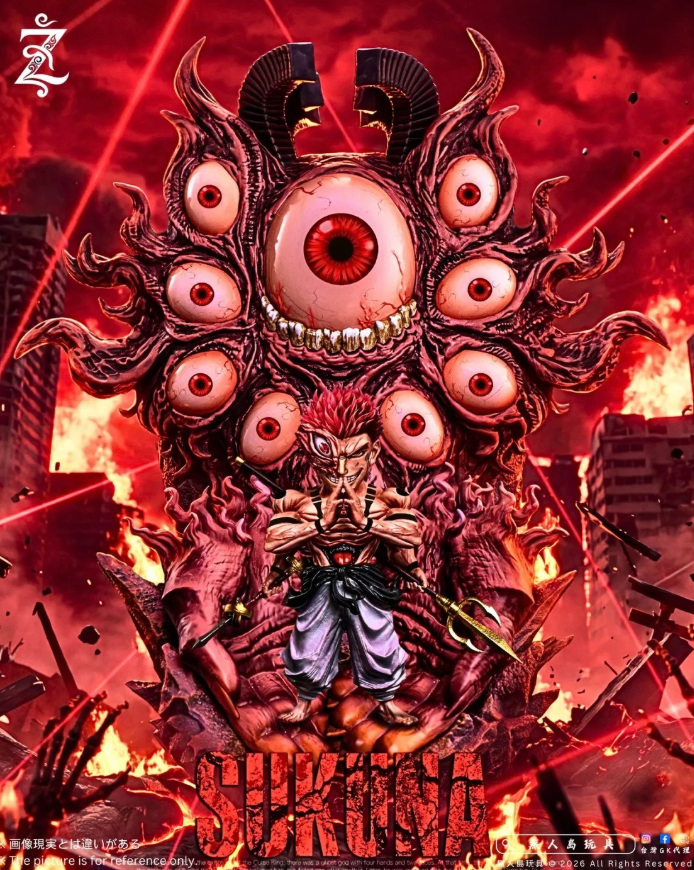 Ryomen Sukuna – True Form | Jujutsu Kaisen | Z Studio