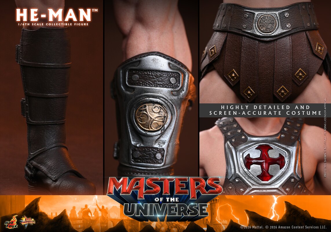 Hottoys - Masters of the Universe He-Man 1/6th scale Collectible Figure MMS888 (Licensed) - Image 21