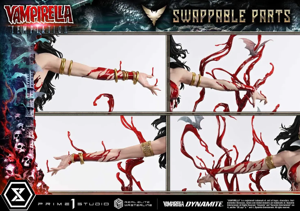 Prime 1 Studio - 1/3 Real Elite Masterline Vampirella Vampirella "Temptation"  (Licensed) - Image 8
