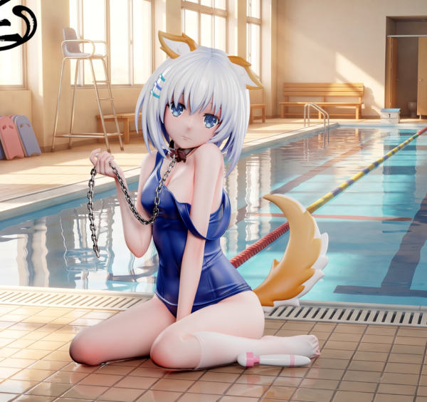 Miwu Studio - Origami Tobiichi Japanese School Swimsuit Date A Live - Origami Tobiichi Japanese School Swimsuit Date A Live - Origami Tobiichi Japanese School Swimsuit Date A Live - Origami Tobiichi J - Image 4