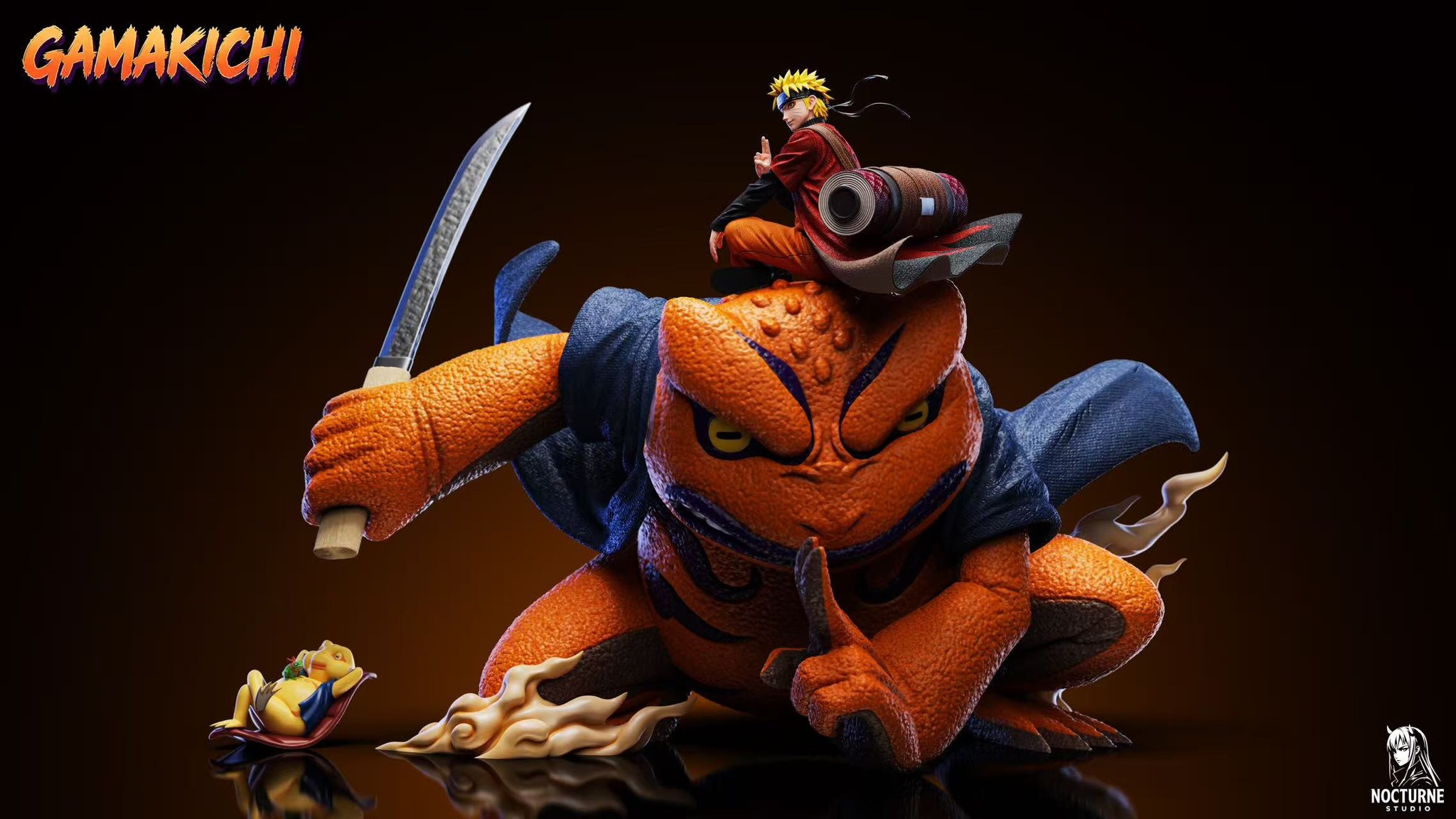 Nocturne Studio x ICE Studio- Naruto Gamakichi