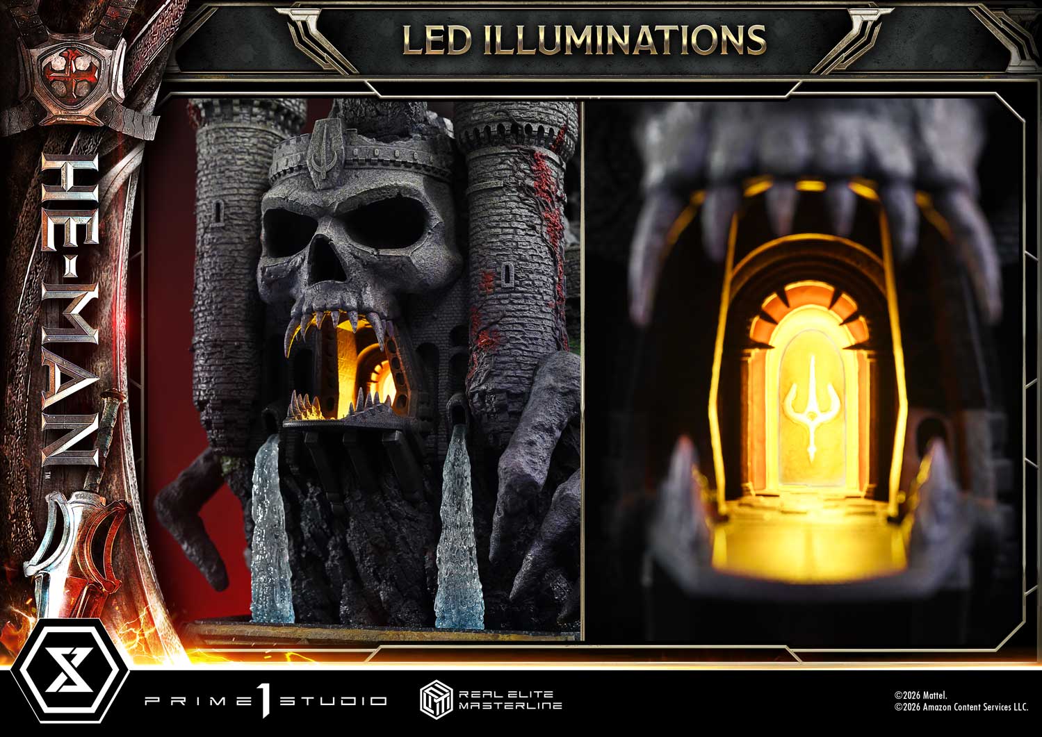 Prime 1 Studio - Real Elite Masterline Masters of the Universe Series He-Man 1/3 Statue REMMOU-02 REMMOU-02DX REMMOU-02DXS (Licensed) - Image 9