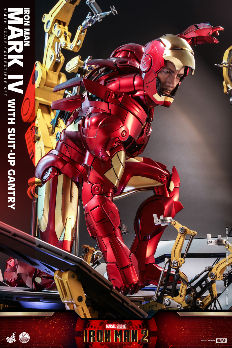 Hot Toys - Iron Man Mark IV with Suit-Up Gantry - Image 15