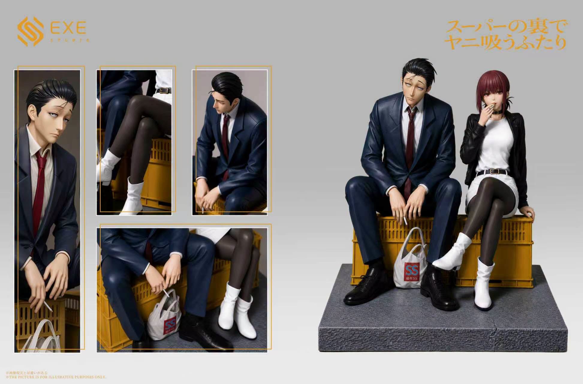 EXE Studio - Sasaki X Yamada Smoking Behind the Supermarket with You - Image 6