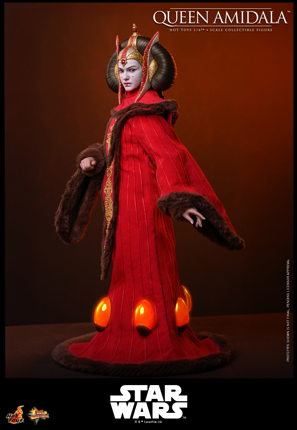 Hottoys - Star Wars: The Phantom Menace Queen Amidala 1/6th scale Collectible Figure MMS883 (Licensed) - Image 8