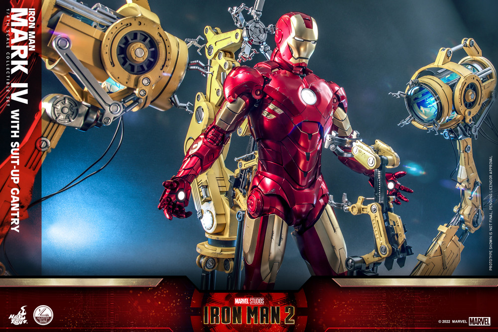 Hot Toys - Iron Man Mark IV with Suit-Up Gantry - Image 8