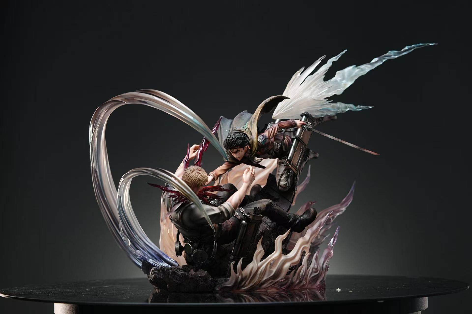 Sure Studio - Battle Series Levi Ackerman VS Reiner Braun Attack on Titan - Image 3