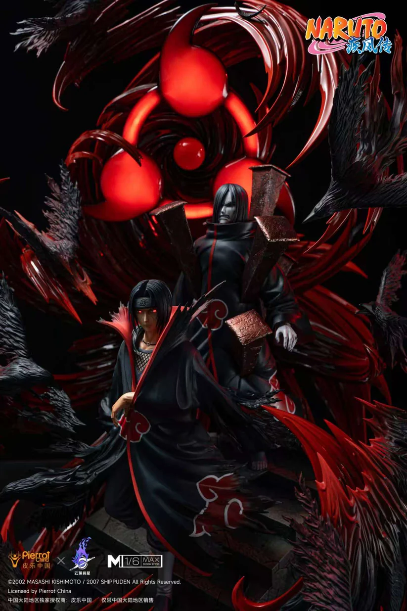 Pickstar Studio - Naruto Officially Licensed Uchiha Itachi & Orochimaru 1/6 Statue (Licensed) - Image 3