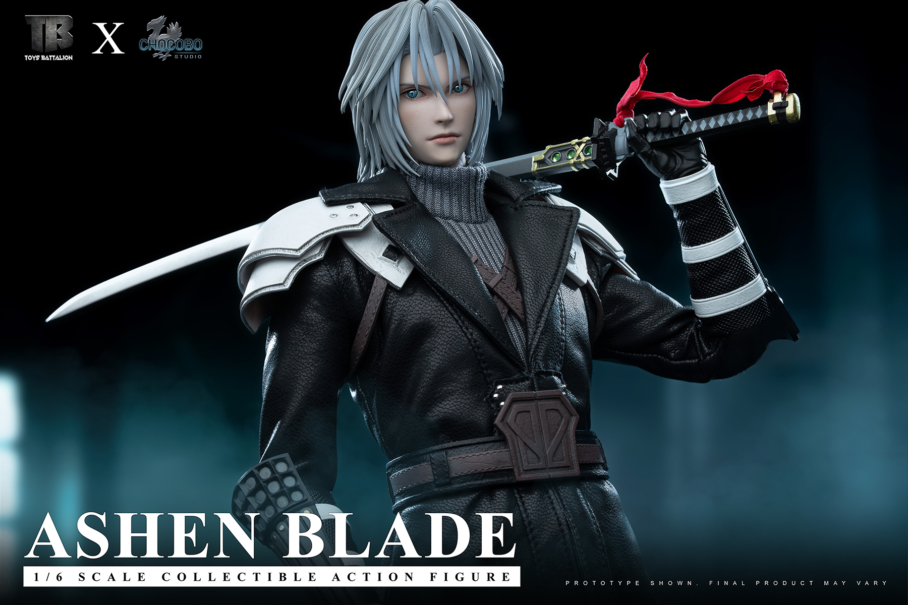 TOYS BATTALION - Ashen Blade Sephiroth 1/6 Action Figure TB033 Final Fantasy
