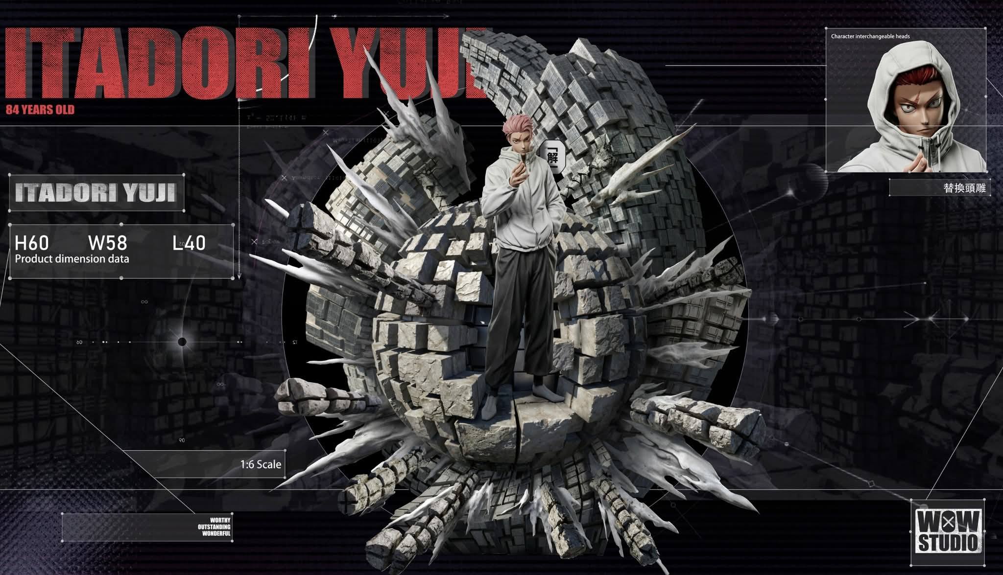 WOW Studio - Yuji Itadori Jujutsu Kaisen - Image 3
