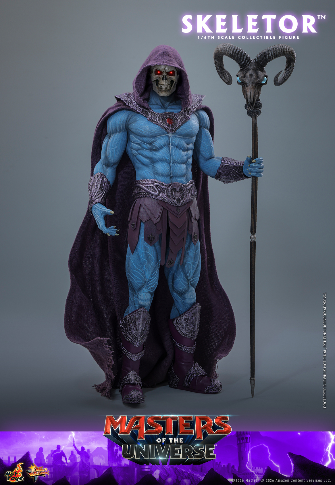 Hottoys - Masters of the Universe Skeletor 16th scale Collectible Figure MMS889 (Licensed) - Image 20