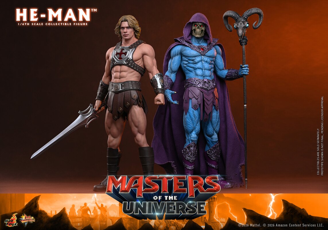 Hottoys - Masters of the Universe He-Man 1/6th scale Collectible Figure MMS888 (Licensed) - Image 17