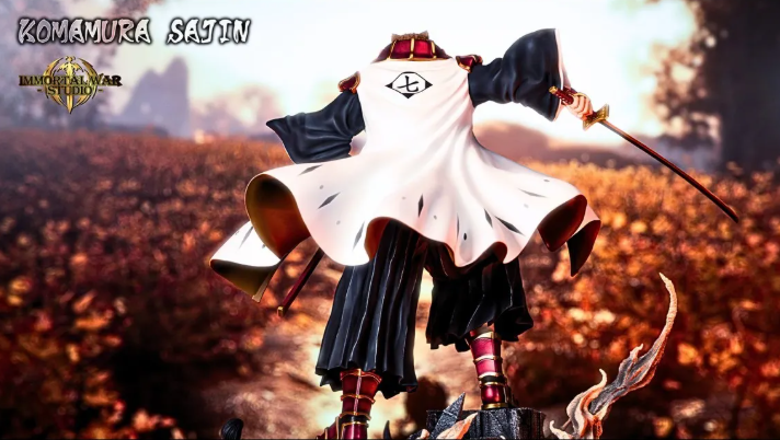 IW Studio- Bleach GK Collector's Statue Captain Series 13 Komamura Sajin - Image 5